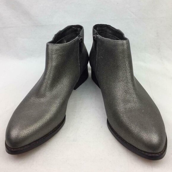 Vince Camuto Cateen Metallic Leather booti… - Picture 1 of 12